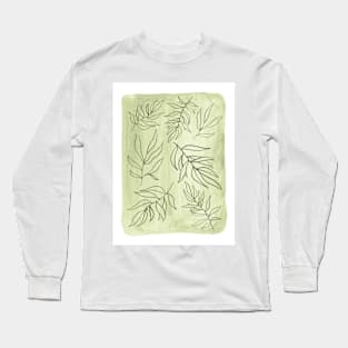 Green leaves 2 Long Sleeve T-Shirt